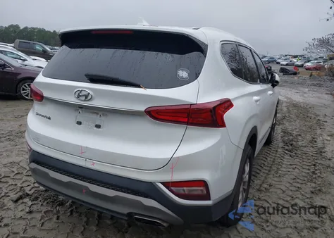 2019 Hyundai Santa Fe Sel from USA, damaged, VIN 5NMS33AD3KH111423
